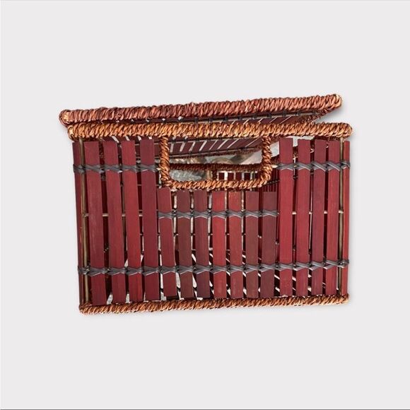 Brown Rustic Basket Box - Picture 5 of 8